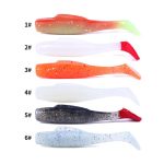 HENGJIA 6pcs / Box Outdoor Fishing Floating Soft Bait 8cm-5g Bionic False Lure, 1#, 2#, 3#, 4#, 5# – Bild 3