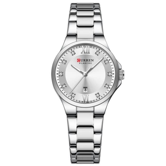 Curren Casual Steel Strap Ladies Calendar Watch – Bild 1