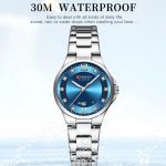 Curren Casual Steel Strap Ladies Calendar Watch – Bild 5