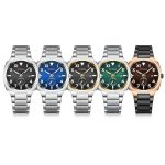 Curren Men Steel Band Calendar Business Quartz Watch – Bild 2