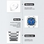 Curren Men Steel Band Calendar Business Quartz Watch – Bild 4