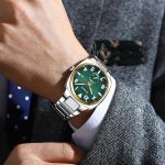 Curren Men Steel Band Calendar Business Quartz Watch – Bild 7