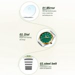 Curren Women Steel Band Business Quartz Watch – Bild 4