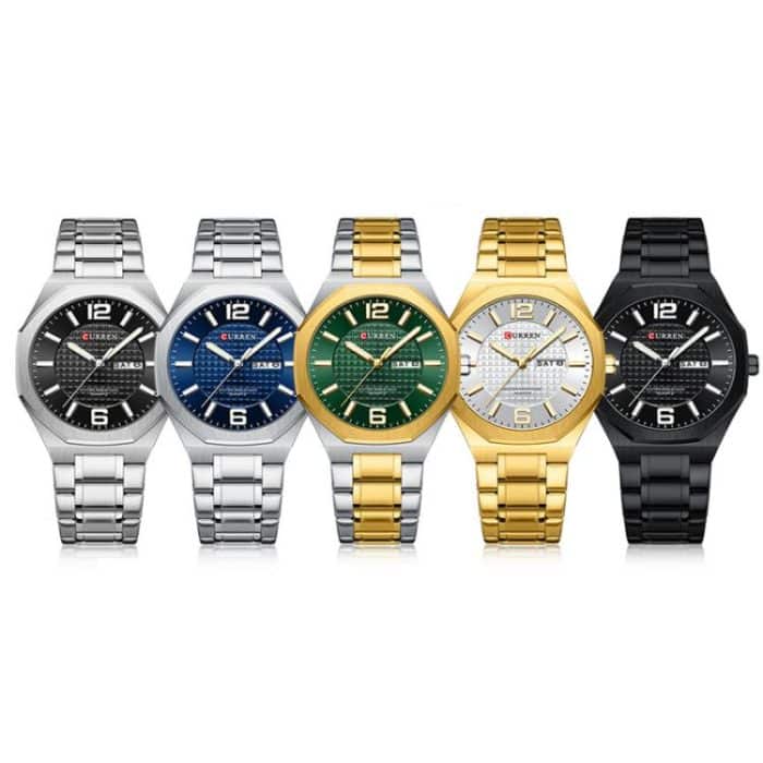 Curren Steel Band Calendar Men'S Business Quartz Watch – Bild 2