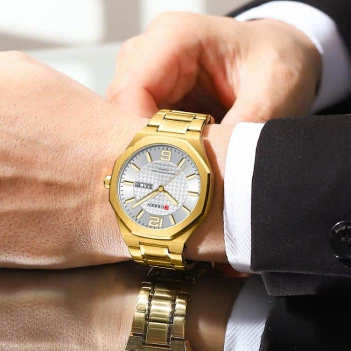 Curren Steel Band Calendar Men'S Business Quartz Watch – Bild 7