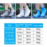 Thickened Wear-Resistant Waterproof Silicone Rain Shoe Cover, S 31-33, M 34-36, L 37-39, XL 40-42, XXL 43-45 – Bild 2