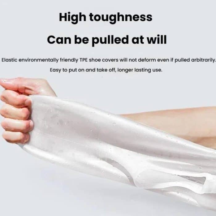 Thickened Wear-Resistant Waterproof Silicone Rain Shoe Cover, S 31-33, M 34-36, L 37-39, XL 40-42, XXL 43-45 – Bild 7