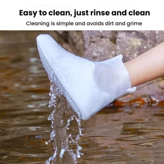 Thickened Wear-Resistant Waterproof Silicone Rain Shoe Cover, S 31-33, M 34-36, L 37-39, XL 40-42, XXL 43-45 – Bild 9