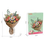 Kids Building Blocks Bouquet Puzzle Toys Adult Gift Small Pellet Building Blocks Set – Bild 6