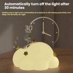 ICARER FAMILY IF-YD04 Cartoon Silicone Night Light Ornaments Astronaut Moon Lamp – Bild 5