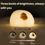 ICARER FAMILY  IF-YD01 Cartoon Silicone Night Light Bedroom Bedside Lamp Baby Feeding Lamp – Bild 4