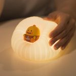 ICARER FAMILY  IF-YD01 Cartoon Silicone Night Light Bedroom Bedside Lamp Baby Feeding Lamp – Bild 7