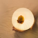 ICARER FAMILY  IF-YD01 Cartoon Silicone Night Light Bedroom Bedside Lamp Baby Feeding Lamp – Bild 8