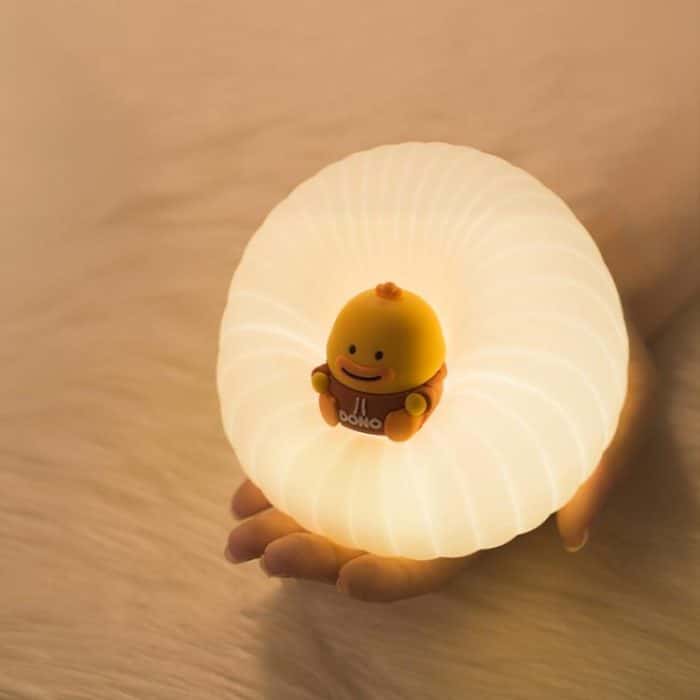 ICARER FAMILY  IF-YD01 Cartoon Silicone Night Light Bedroom Bedside Lamp Baby Feeding Lamp – Bild 8