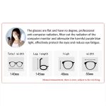 Suyan Artifact Plain Glass Spectacles Light Frame Brillen – Bild 6