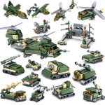 KAZI 16 in 1 Sets Land Team Building Block Lernspielzeug, Altersgruppe: ab 6 Jahren