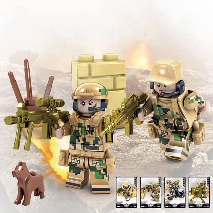 KAZI Wolf Fang Field Team Baustein Lernspielzeug, Altersgruppe: ab 6 Jahren – Bild 4