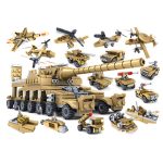 KAZI Super Tanks Building Blocks 16 in 1 Sets Bricks Model Brinquedos Toys, Altersgruppe: 6 Jahre alt – Bild 2