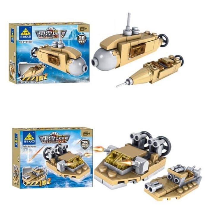 KAZI Super Tanks Building Blocks 16 in 1 Sets Bricks Model Brinquedos Toys, Altersgruppe: 6 Jahre alt – Bild 9