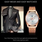 YAZOLE 368 Herren-Armbanduhr, modisch, Business-Stahlarmband, Quarz-Armbanduhr, leuchtende Punkte – Bild 12