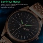 YAZOLE 368 Herren-Armbanduhr, modisch, Business-Stahlarmband, Quarz-Armbanduhr, leuchtende Punkte – Bild 7