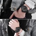 addies MY-049 Outdoor-Sport, multifunktional, wasserdicht, leuchtende Uhr, Silikon-Armbanduhr für Herren – Bild 9