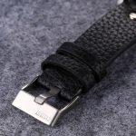 CAGARNY 6820 Modische, multifunktionale Quarz-Business-Sport-Armbanduhr mit Lederband, GMT-Zeit, Kalender und leuchtendem Display für Herren (braunes Band, weißes Fenster) – Bild 4