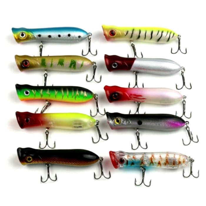 HENGJIA PO032 8 cm/12 g Simulation harte Köder Angelköder mit Haken Tackle Baits Fit Salzwasser und Süßwasser, PO032 1#, PO032 2#, PO032 3#, PO032 4#, PO032 5# – Bild 6