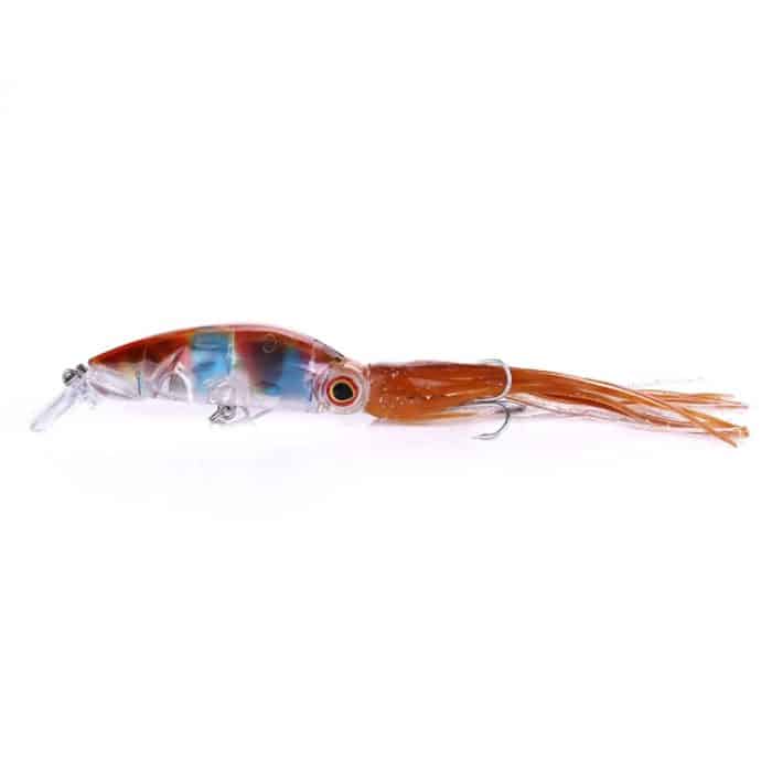 HENGJIA JIZ002 10 cm/16,6 g Big Octopus Squid Shaped Hard Baits Long Shot Angelköder Tackle Baits Geeignet für Meeresangeln und Süßwasserangeln, JIZ002 A, JIZ002 B, JIZ002 C, JIZ002 D, JIZ002 E – Bild 3