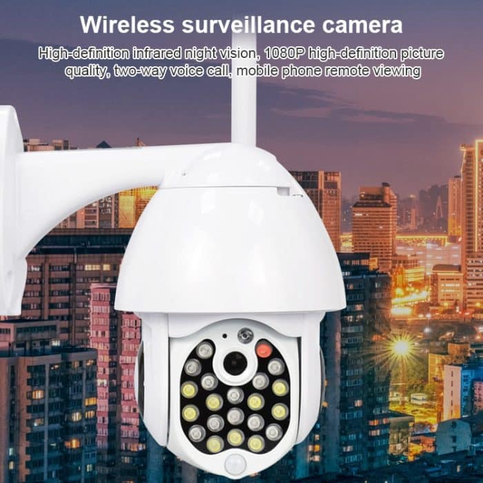 BM1118_B2.jpg QX17 2 Millionen Pixel WiFi High-Definition-Überwachungskamera Außenkuppelkamera, unterstützt Nachtsicht und Zwei-Wege-Sprach- und Bewegungserkennung – Bild 3