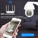 QX17 2 Millionen Pixel WiFi High-Definition-Überwachungskamera Außenkuppelkamera, unterstützt Nachtsicht und Zwei-Wege-Sprach- und Bewegungserkennung – Bild 8
