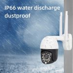 QX27 1080P WiFi High-Definition-Überwachungskamera Outdoor-Dome-Kamera, unterstützt Nachtsicht und Zwei-Wege-Sprach- und Bewegungserkennung – Bild 6