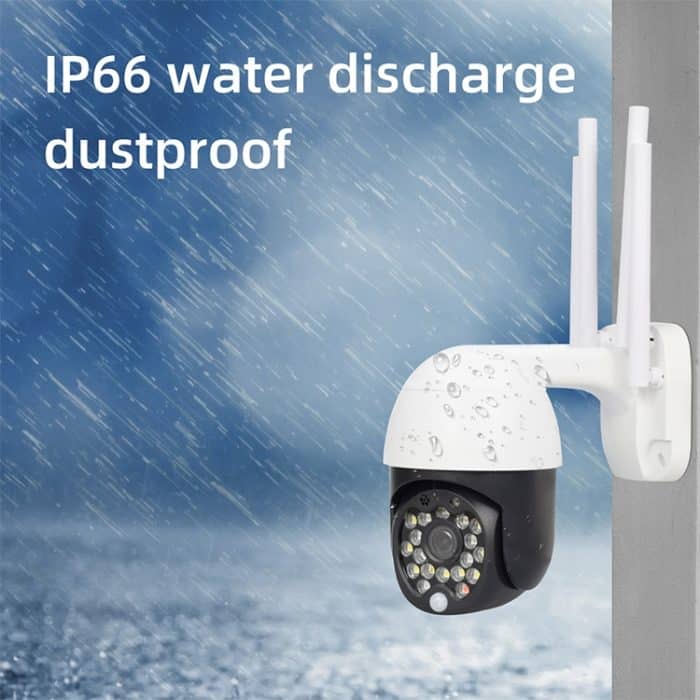 BM1119_B5.jpg QX27 1080P WiFi High-Definition-Überwachungskamera Outdoor-Dome-Kamera, unterstützt Nachtsicht und Zwei-Wege-Sprach- und Bewegungserkennung – Bild 6
