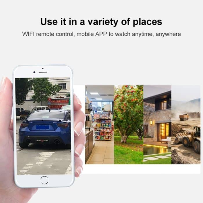 QX38 1080P WiFi High-Definition-Überwachungskamera Außenkuppelkamera, unterstützt Nachtsicht und Zwei-Wege-Sprach- und Bewegungserkennung – Bild 11