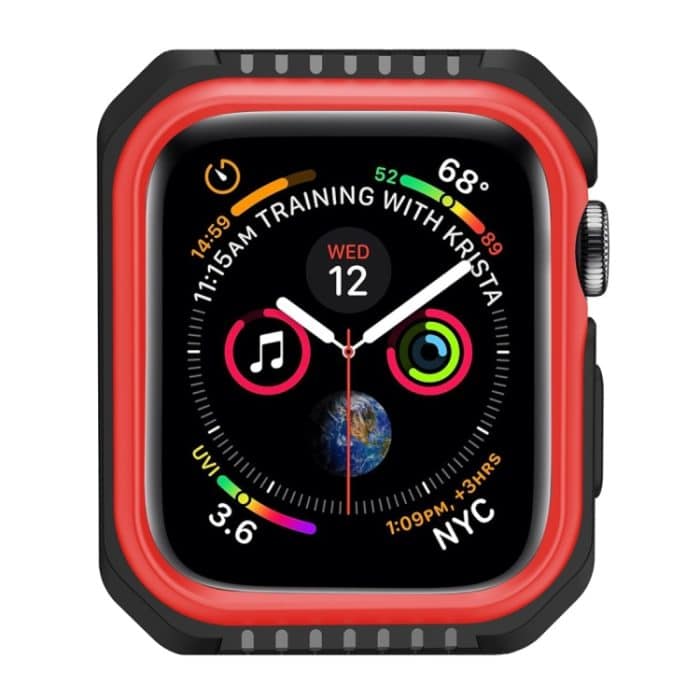 Stoßfeste zweifarbige Schutzhülle für Smartwatches für Apple Watch Series 3 42 mm, 42mm (Black), 42mm (Black Grey), 42mm (Black Red), 42mm (Black White), 42mm (Black Yellow), 42mm (Pink Blue), 42mm (Red Black), 42mm (White Blue) – Bild 2
