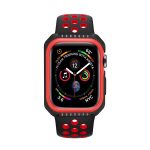 Stoßfeste zweifarbige Schutzhülle für Smartwatches für Apple Watch Series 3 42 mm, 42mm (Black), 42mm (Black Grey), 42mm (Black Red), 42mm (Black White), 42mm (Black Yellow), 42mm (Pink Blue), 42mm (Red Black), 42mm (White Blue) – Bild 4