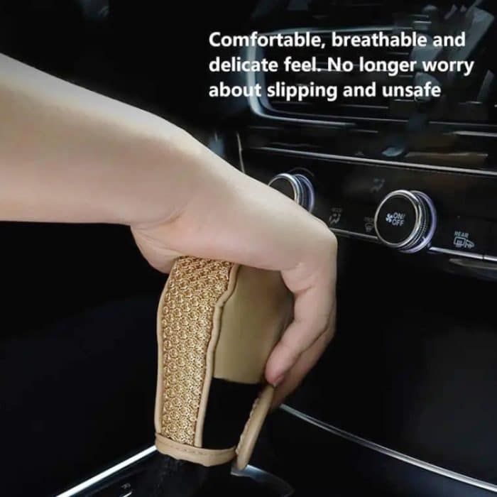 Universal Auto PU + Ice Silk Schaltknauf Schutzhülle, PU + Ice Silk Cover – Bild 7