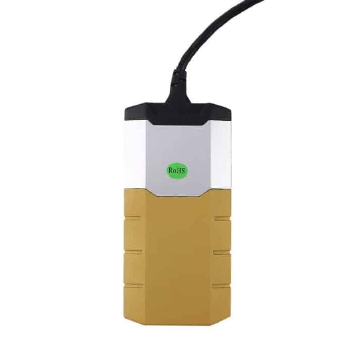 Auto-Bluetooth-Diagnosekabel, Aluminiumlegierung, OBD2-Diagnosegerät, Delphi DS150E, Aluminum Alloy (Gold), Aluminum Alloy (Red) – Bild 2