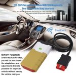Auto-Bluetooth-Diagnosekabel, Aluminiumlegierung, OBD2-Diagnosegerät, Delphi DS150E, Aluminum Alloy (Gold), Aluminum Alloy (Red) – Bild 5