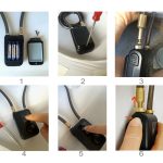 Fahrrad-Passwortalarm IP44 Wasserdichter Einbruch-Vibrationsalarm – Bild 4