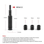 Auto Modifikation Schalthebel Erhöhung Schalthebel Verlängerungsstange M10x1,5, M10x1.5 (Black), M10x1.5 (Blue), M10x1.5 (Red) – Bild 5