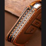 Hallmo Auto-Schlüsselhülle aus Rindsleder, Schlüsselhülle für Volkswagen Lavida B Style, For Volkswagen Lavida B Style, For Volkswagen Lavida BStyle – Bild 6