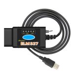 OBD ELM327 V1.5 USB-Autofehlerdiagnosekabel mit Schalter, ELM327 V1.5 with Switch (Black), ELM327 V1.5 with Switch (Orange)