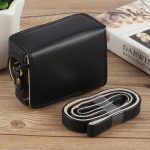 Für Sony ZV-1F Vlog-Kamera, Ganzkörper-Kameratasche aus Leder mit Riemen, For Sony ZV-1F – Bild 3