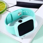 Silikon-Ersatzarmband + Uhrenschutzetui-Set, For Apple Watch Series 7 41mm, For Apple Watch Series 7 45mm – Bild 7