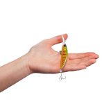 HENGJIA 10 Stück Long Throw Bionic Cocked Mouth Fake Bait Fishing Dreibacken-Drillinge, 10 PCS 1, 10 PCS 2, 10 PCS 3, 10 PCS 4, 10 PCS 5 – Bild 2
