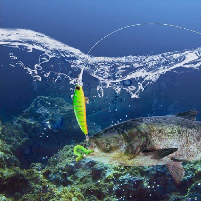 HENGJIA 10 Stück Long Throw Bionic Cocked Mouth Fake Bait Fishing Dreibacken-Drillinge, 10 PCS 1, 10 PCS 2, 10 PCS 3, 10 PCS 4, 10 PCS 5 – Bild 6