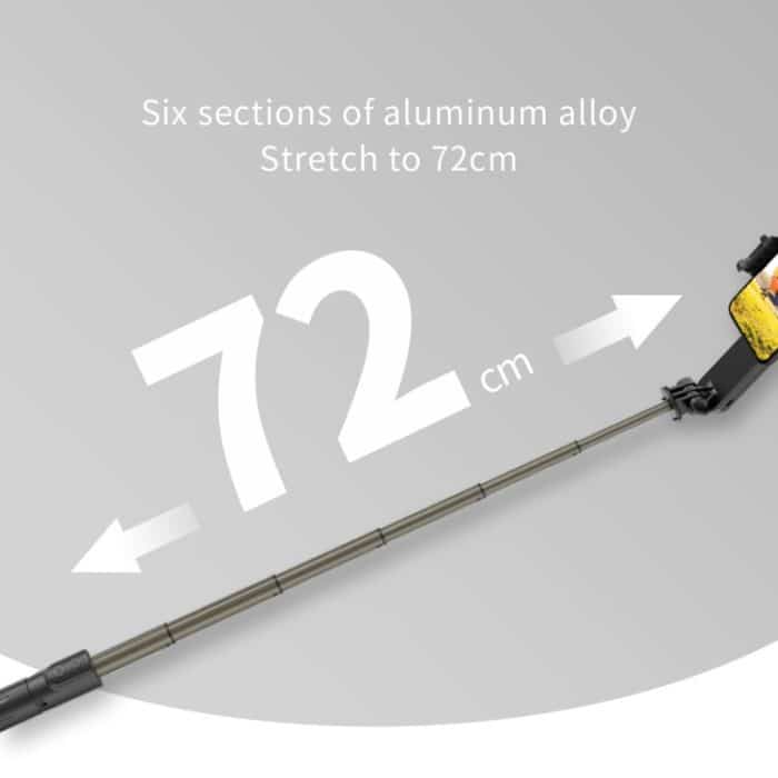 L09 Mini-Stativ mit faltbarem Fülllicht und kardanischem Stabilisator – Bild 7