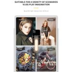 L09 Mini-Stativ mit faltbarem Fülllicht und kardanischem Stabilisator – Bild 8