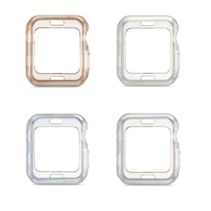 Glitzerpulver-TPU-Schutzhülle, For Apple Watch Series 6 & SE & 5 & 4 44mm, For Apple Watch Series 3 & 2 & 1 42mm, For Apple Watch Series 6 & SE & 5 & 4 40mm, For Apple Watch Series 3 & 2 & 1 38mm – Bild 2